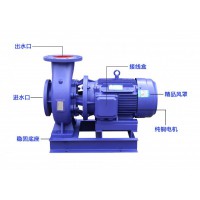 買ISW系列臥式管道離心泵、清水離心泵、臥式管道泵找上海三利
